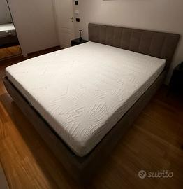 Letto matrimoniale king + materasso