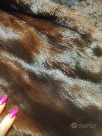 vera pelliccia di visone 