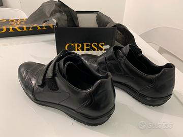 scarpe pelle nera brian cress
