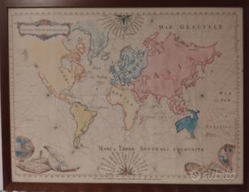 Cartina mappa del mondo 2