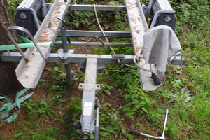 N 3 corsie o slitte per carrello portamoto