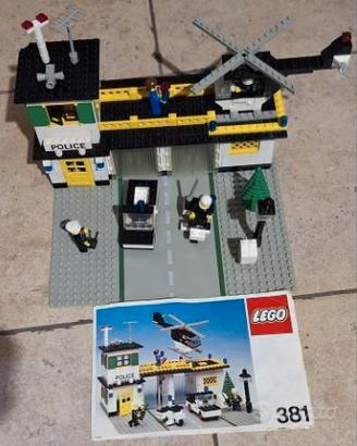 Lego 381 vintage caserma polizia
