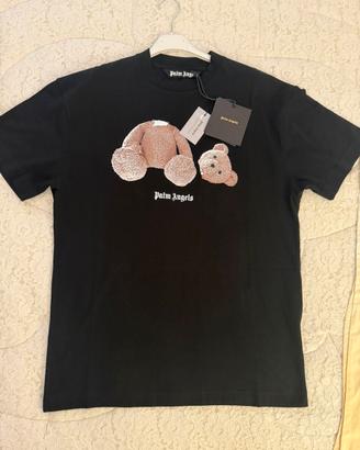 T-shirt Palm Angels Bear Black