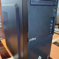 CASE MICRO ATX + ALI 500W + Wr DVD