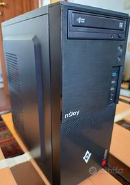 CASE MICRO ATX + ALI 500W + Wr DVD
