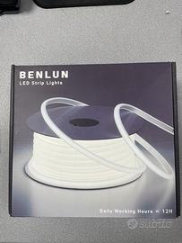 Striscia LED COB BENLUN 20 metri 3000K impermeabil