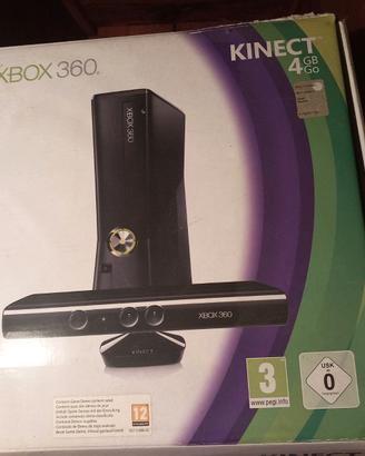 Xbox 360 + kinect + 7 giochi originali + 2 control