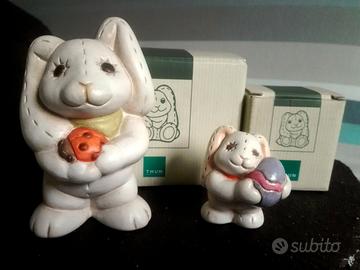 Conigli di pezza Thun da collezione