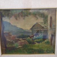 Dipinto a olio Prof. Silvio Albertini