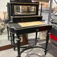 Scrittoio Napoleone III legno annerito