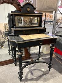 Scrittoio Napoleone III legno annerito