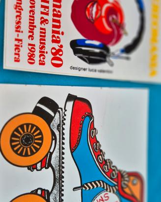Stickers Adesivi Vintage Anni 70-80