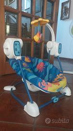 dondolo elettrico sdraietta fisher price