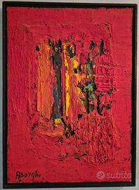 Alfonso Borghi olio su tela 50x70