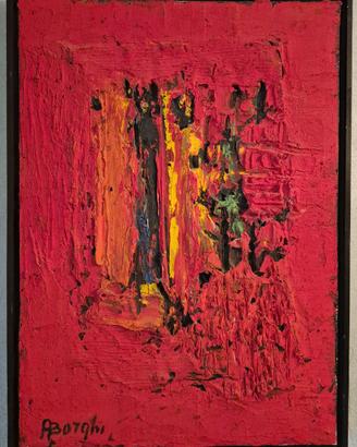 Alfonso Borghi olio su tela 50x70
