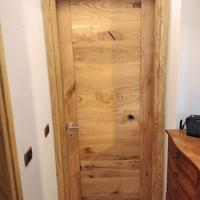 porte battenti scorrevoli scrigno in rovere rustic