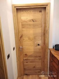 porte battenti scorrevoli scrigno in rovere rustic
