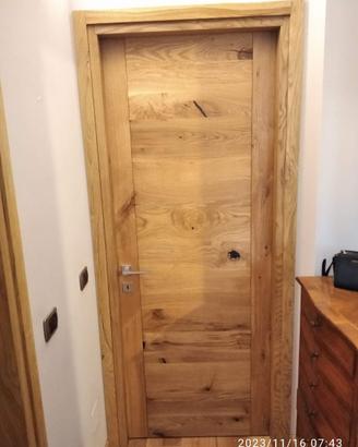 porte battenti scorrevoli scrigno in rovere rustic