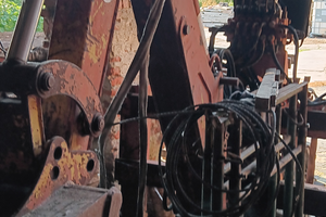 Retro escavatore per trattore