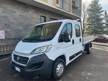 Fiat ducato doppia cabina anno 2018 euro 6b mjt 2.