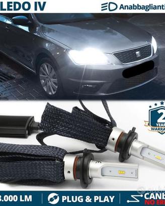 Lampade LED H7 Seat TOLEDO 4 Luci Bianche CANbus