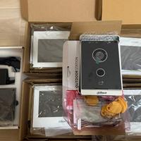 Videocitofono Kit Dahua IP 4 Monitor Wi-Fi PoE