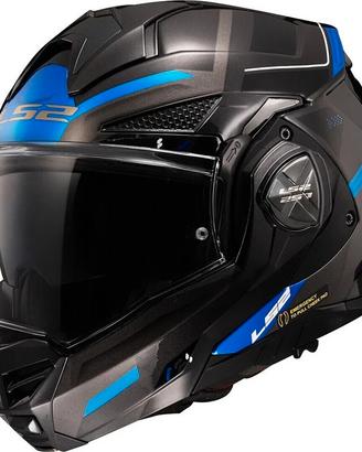 LS2 FF901 Advant X Spectrum Gloss Black Titanium B