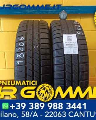 2 Gomme al 70% 175/65/15 CONTINENTAL Invernali - C