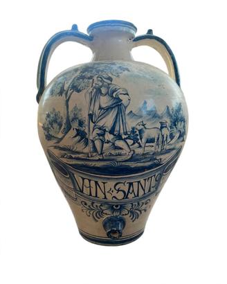 Anfora Orcio Vin Santo 65cm - Maiolica
