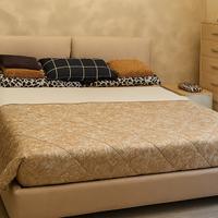Letto matrimoniale imbottito