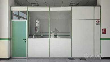 Pareti divisorie modulari per ufficio 8 m