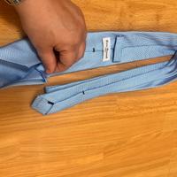 Cravatta Sette (7) pieghe - Formicola - azzurro