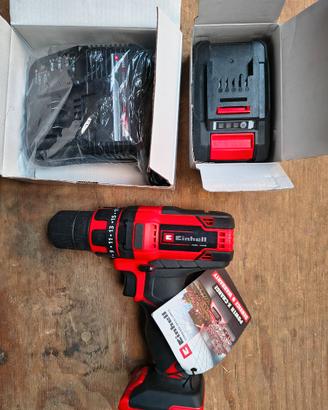 Trapano Einhell TC-CD 18/35 - Kit Nuovo+ Batteria