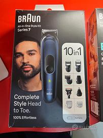 Rasoi elettrici Braun barba + corpo