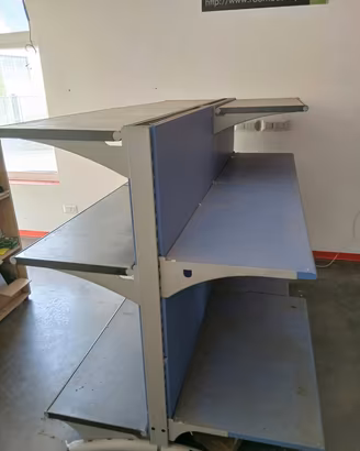 scaffali usati per garage ripostiglio negozio