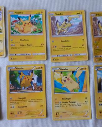 Carte Pokemon Pikachu solo in blocco, leggi info