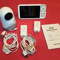 BABY MONITOR GHB 5 POLLICI 720HD - NUOVO, MAI USAT