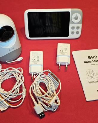 BABY MONITOR GHB 5 POLLICI 720HD - NUOVO, MAI USAT