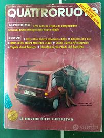 Quattroruote Gennaio 1988 – Delta Integrale, Golf,