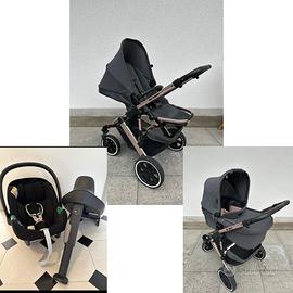 Trio ANC Design Salsa 4Air+Cybex Aton B2 con base