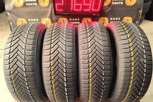 4 GOMME INVERNALI 195 60 16 MICHELIN AL 90%
