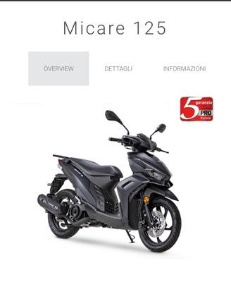 Kymco Agility 125 NUOVO MICARE