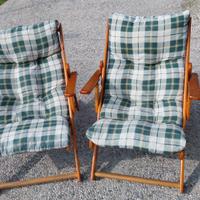 Sdraio imbottite struttura legno