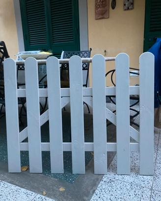 CANCELLETTO NUOVO IN LEGNO VERINICIATO BIANCO
