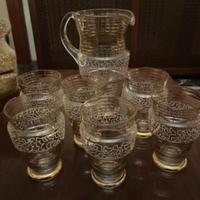 Bicchieri con caraffa