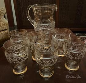 Bicchieri con caraffa