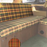 VW T2 Westfalia 1975 - tappezzeria originale