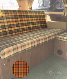 VW T2 Westfalia 1975 - tappezzeria originale