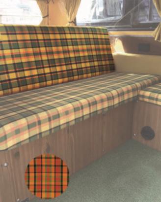 VW T2 Westfalia 1975 - tappezzeria originale