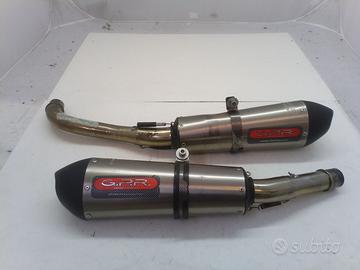 Kawasaki z1000 07 08 scarico terminale marmitta GP